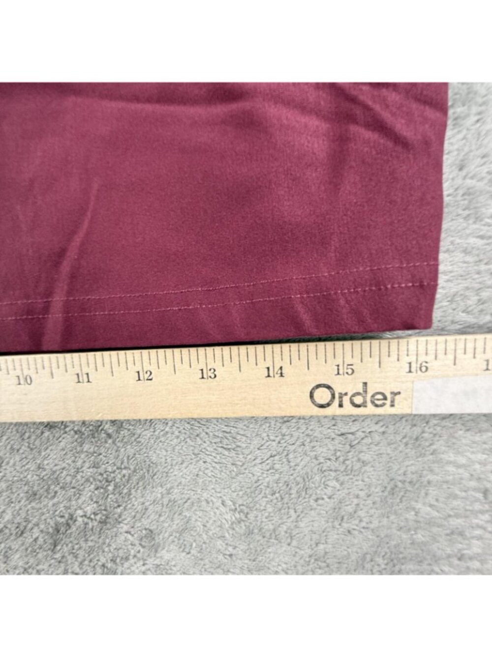 Kate Kasin Skirt Womens Large Red Pencil Stretch Knee Length Pockets Work Office - Picture 16 of 16